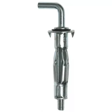 Анкер ЗУБР для пустотелых конструкций оцинкованный, с крюком, М4х32х13мм, ТФ6, 2шт 4-302496-04-032 купить в Нижневартовске