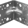 ЗУБР УКУ-2.5, 90 x 105 x 105 x 2.5 мм, цинк, усиленный крепежный уголок (31011-105) купить в Нижневартовске
