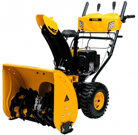Бензиновая снегоуборочная машина SBM 610S PRO, 212 cc, электростартер, фара, обогрев Denzel 97654 купить в Нижневартовске