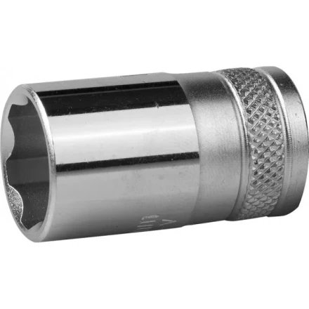 Торцовая головка KRAFTOOL "INDUSTRIE QUALITAT", Cr-V, SUPER-LOCK, хромосатинированная, 1/2", 16 мм 27801-16_z01 купить в Нижневартовске