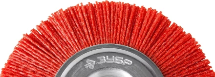 ЗУБР "ПРОФЕССИОНАЛ". Щетка дисковая для дрели, нейлоновая проволока с абразивным покрытием, 75мм 35161-075_z02 купить в Нижневартовске