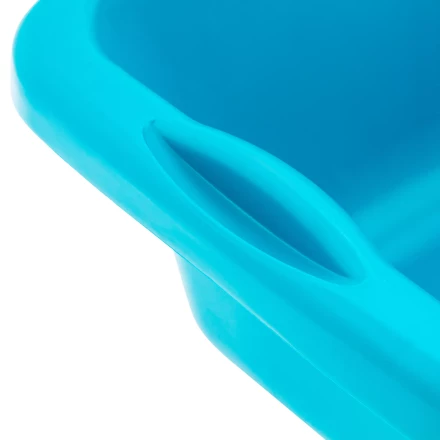 Таз пластмассовый прямоугольный 25 л, бирюзовый, Home Palisad 929935 купить в Нижневартовске