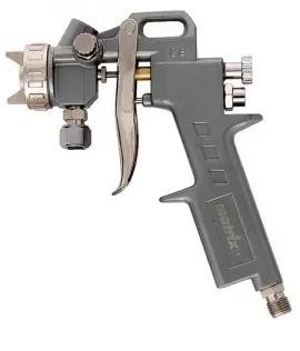 Пневматический краскопульт с нижним бачком V=1,0 л + сопла  диаметром 1.2, 1.5 и 1.8 мм  MATRIX 57316 купить в Нижневартовске