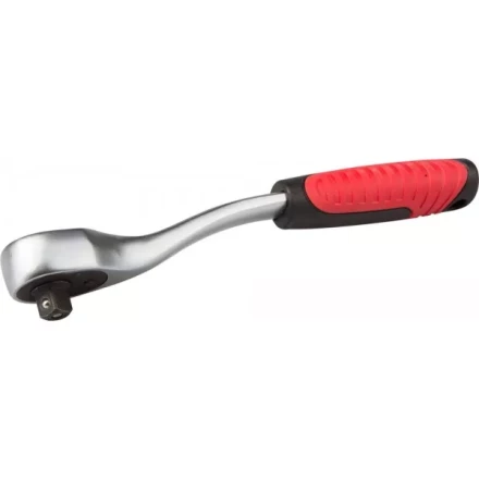 Трещотка для торцовых головок ЗУБР "ЭКСПЕРТ" (3/8"), Cr-V, 72 зубца, хроматированное покрытие, быстрый сброс 27730-3/8 купить в Нижневартовске