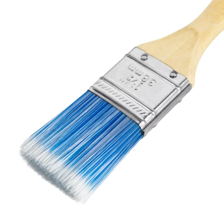 Кисть плоская &quot;Евро&quot; 1.5&quot;, искусственная щетина, деревянная ручка MTX 83070 купить в Нижневартовске