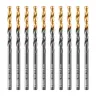 Сверло по металлу, 3,8 мм, HSS-Tin, Golden Tip, 10 шт. Denzel 717208 купить в Нижневартовске