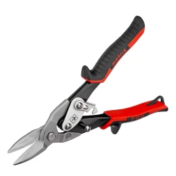 Ножницы по металлу Matrix, 250 мм, прямой рез, сталь CRMO, двухкомпонентные рукоятки, PRO 78322