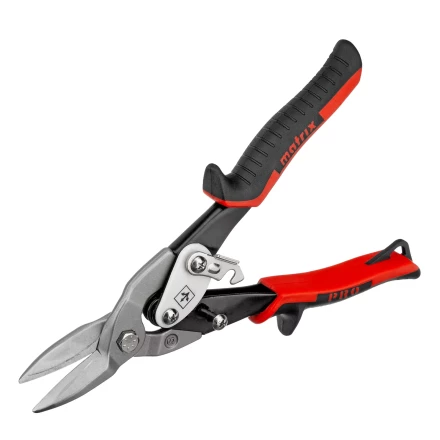 Ножницы по металлу Matrix, 250 мм, прямой рез, сталь CRMO, двухкомпонентные рукоятки, PRO 78322 купить в Нижневартовске