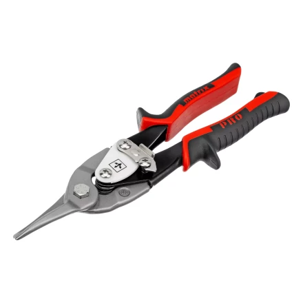 Ножницы по металлу Matrix, 250 мм, прямой рез, сталь CRMO, двухкомпонентные рукоятки, PRO 78322 купить в Нижневартовске