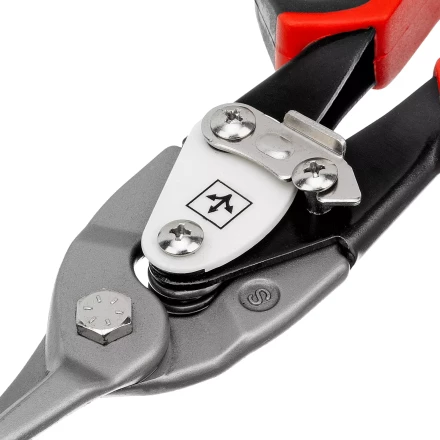 Ножницы по металлу Matrix, 250 мм, прямой рез, сталь CRMO, двухкомпонентные рукоятки, PRO 78322 купить в Нижневартовске