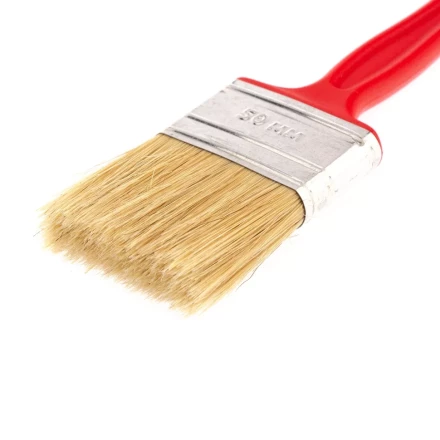 Кисть флейцевая удлиненная, 50 x 12, натуральная щетина, пластиковая ручка Matrix 83402 купить в Нижневартовске