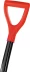 Лопата снеговая пластиковая с алюминиевой планкой, с алюминиевым черенком и V-ручкой, 410мм, оранжевая, СИБИН 421845 421845 купить в Нижневартовске