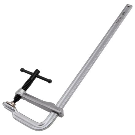 Струбцина F-образная Denzel 20471, 100x400мм, кованая купить в Нижневартовске