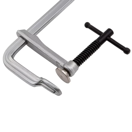 Струбцина F-образная Denzel 20471, 100x400мм, кованая купить в Нижневартовске