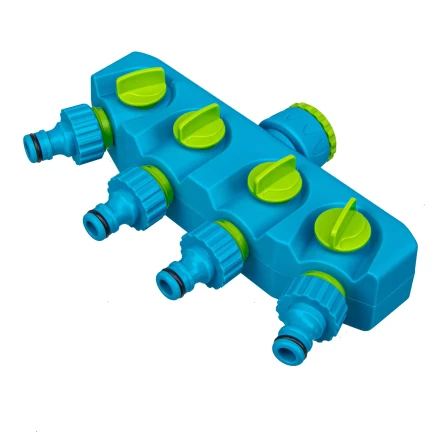 Разветвитель четырехканальный, пластиковый Palisad Luxe 65787 купить в Нижневартовске