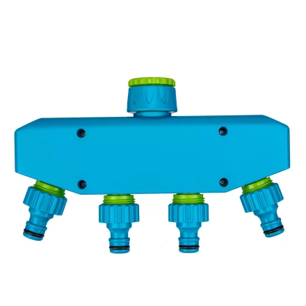 Разветвитель четырехканальный, пластиковый Palisad Luxe 65787 купить в Нижневартовске