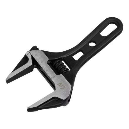 Ключ разводной Denzel 135 мм, CrV, кованый, укороченная рукоятка 15752 купить в Нижневартовске