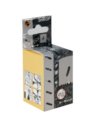 Коронка Bi-Metal Ф30 мм М3 Энкор 24130 купить в Нижневартовске
