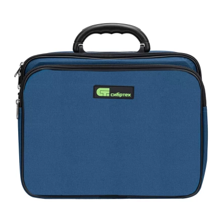 Кейс монтера Сибртех 90236, 365х300х110 мм, 10 карманов, наплечный ремень купить в Нижневартовске