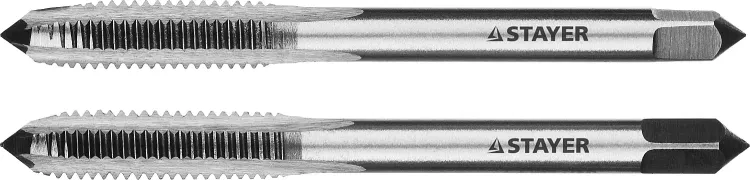 Комплект метчиков STAYER "MASTER", сталь 9ХС, М6х1,0, 2 шт 28025-06-1.0-H2 купить в Нижневартовске