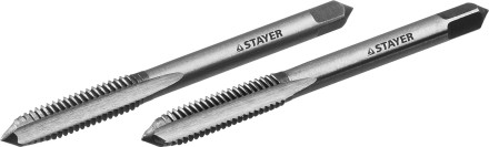 Комплект метчиков STAYER &quot;MASTER&quot;, сталь 9ХС, М6х1,0, 2 шт 28025-06-1.0-H2 купить в Нижневартовске