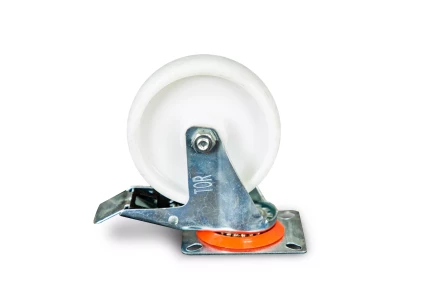 Колесо поворотное полипропилен SRCnb 55 125 мм с тормозом (N) 1024188 купить в Нижневартовске