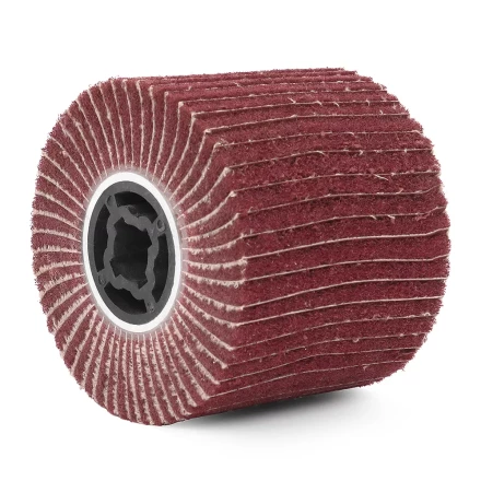 Барабан MESSER тип R ламельный комби (неткан.полотно/шлиф.бумага), 120х100х19 мм, #240 Fine, max 3500 об/мин, НЭ купить в Нижневартовске