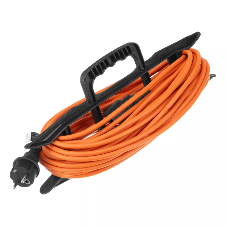 Удлинитель-шнур силовой Denzel 37406 Garden Series, ПВС, 20м, 1 розетка 3 x 1 мм, 3 м купить в Нижневартовске