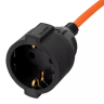 Удлинитель-шнур силовой Denzel 37406 Garden Series, ПВС, 20м, 1 розетка 3 x 1 мм, 3 м купить в Нижневартовске