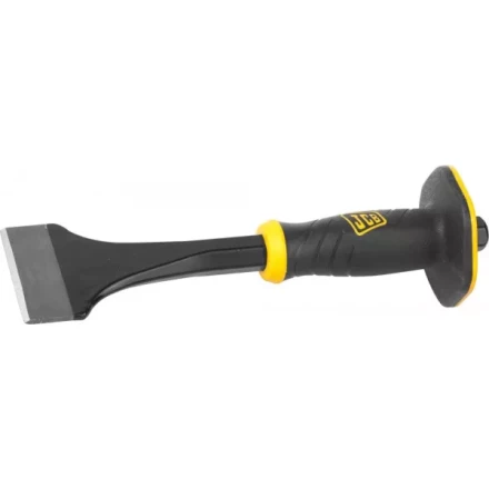 Зубило-конопатка JCB, двухкомпонентная рукоятка с протектором, CrV cталь, 275х75мм JCL016 купить в Нижневартовске