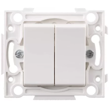 Выключатель СВЕТОЗАР двойной SV-55230-2 купить в Нижневартовске