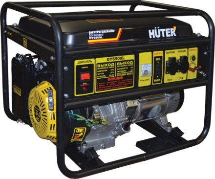 Бензогенератор HUTER DY6500L купить в Нижневартовске