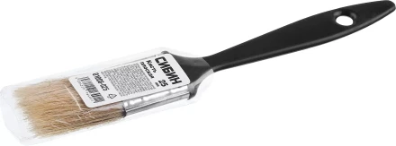 Кисть плоская СИБИН, пластиковая ручка, светлая щетина, 25мм 01008-025 купить в Нижневартовске