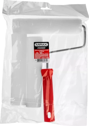 Валик "ПОРОЛОН" в наборе: 3 шубки + ручка, 180 мм, d=40 мм, MIRAX 0364-18_z01 купить в Нижневартовске