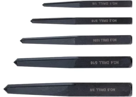 Набор экстракторов 5 шт прямой квадрат MATRIX 77351 купить в Нижневартовске