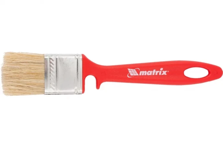 Кисть флейцевая "ЭМАЛИ" 35х10 мм MATRIX Color Line 83351 купить в Нижневартовске