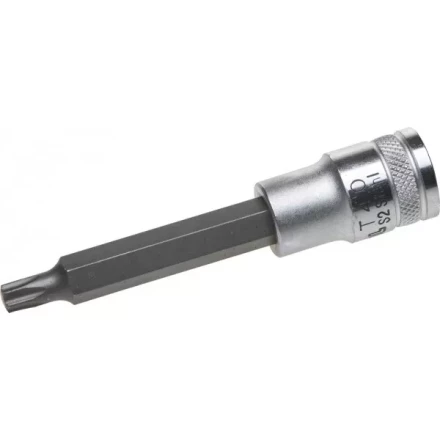 Торцовая бита-головка KRAFTOOL "INDUSTRIE QUALITAT", удлиненная, материал S2, TORX, сатинированная, 1/2", Т40 27906-40_z01 купить в Нижневартовске