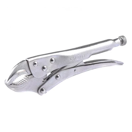 Зажим ручной полукруглый захват 220 мм Сибртех 18422 купить в Нижневартовске