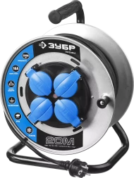 Удлинители на катушке силовые провод КГ 3х15 мм2 серия ПРОФЕССИОНАЛ