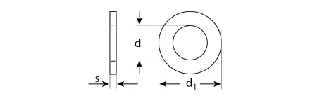 Шайбы DIN 125A пакет серия МАСТЕР купить в Нижневартовске