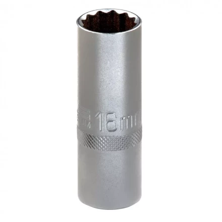 Головка торцевая свечная Stels шестигранная 16 мм под квадрат 1/2 13634 купить в Нижневартовске