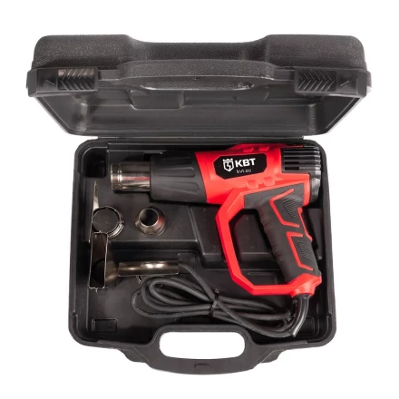 Фен технический КВТ ТТ-2000-3 LCD мощностью 2000 Вт с LCD-дисплеем (102934) купить в Нижневартовске