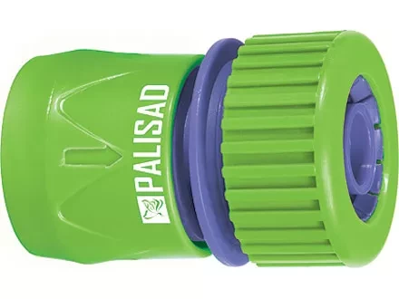 Соединитель пластмассовый быстросъемный для шланга 3/4"  PALISAD 66160 купить в Нижневартовске