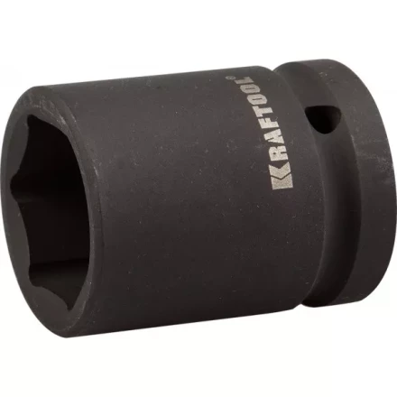 Торцовая головка KRAFTOOL "INDUSTRIE QUALITAT" ударная (3/4"), FLANK, Cr-Mo, фосфатированная, 27 мм 27945-27_z01 купить в Нижневартовске