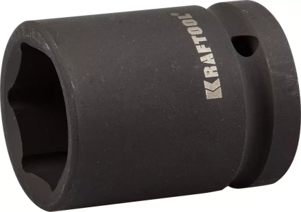 Торцовая головка KRAFTOOL "INDUSTRIE QUALITAT" ударная (3/4"), FLANK, Cr-Mo, фосфатированная, 27 мм 27945-27_z01 купить в Нижневартовске