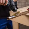 Кордщетка HAMMER плоская 50мм для дрели гофрированная латунированная сталь (207-205) купить в Нижневартовске