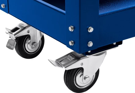 ЗУБР 820 х 405 х 955 мм, инструментальная тележка с выдвижным ящиком + 2 полки, Профессионал (38914) купить в Нижневартовске