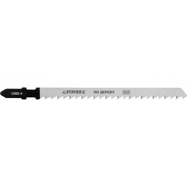 Полотна STAYER "PROFI", T301CD, для эл/лобзика, HCS, по дереву, EU-хвост., шаг 4мм, 100мм, 2шт 15982-4_z01 купить в Нижневартовске