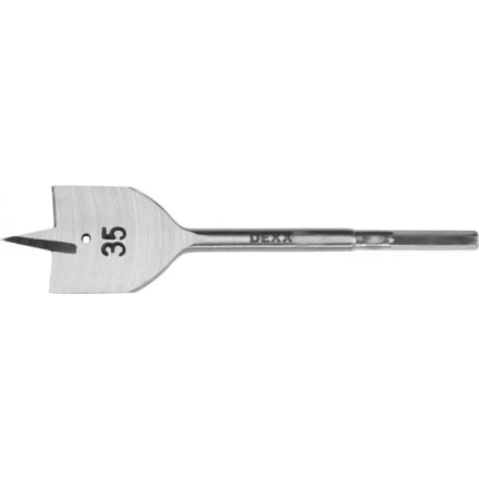 Сверло по дереву перовое, шестигранный хвостовик, DEXX 2945-35, d=35мм 2945-35 купить в Нижневартовске