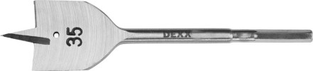 Сверло по дереву перовое, шестигранный хвостовик, DEXX 2945-35, d=35мм 2945-35 купить в Нижневартовске